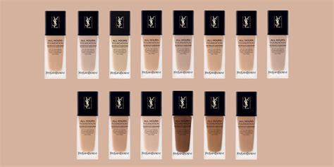 ysl foundation shades|ysl foundation shade guide.